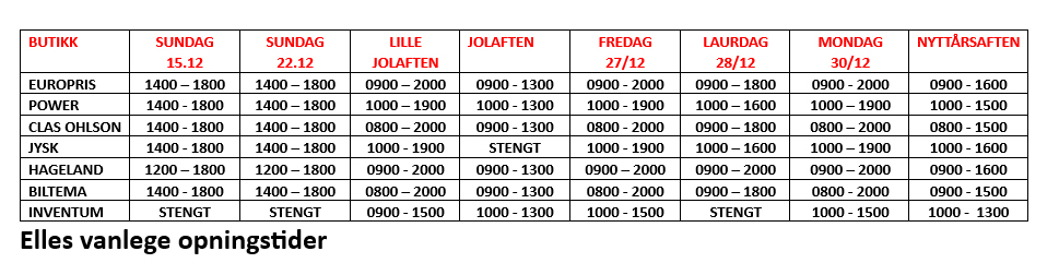 voss-handelshus-opningstider-julen-24-oppdatert